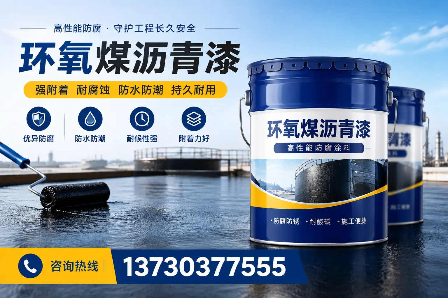 如何判断环氧煤沥青漆的质量?玉溪消费者指南