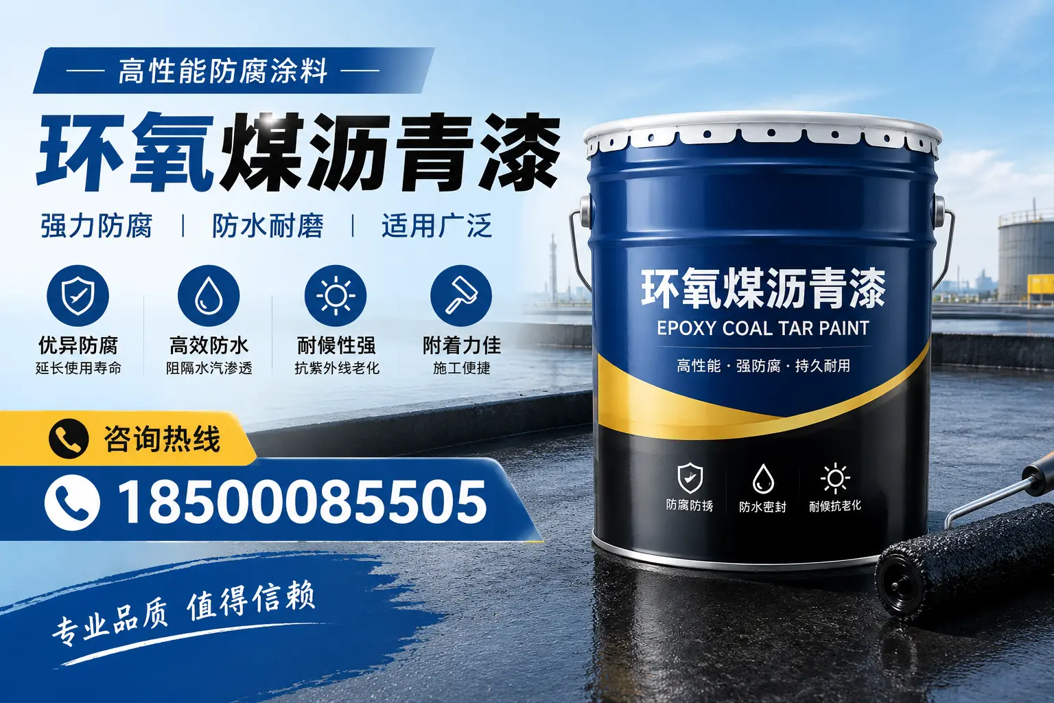 环氧煤沥青漆的主要成分与功能，玉溪用户深度了解